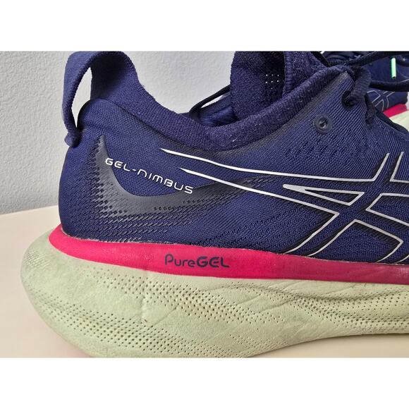 ASICS Gel‑Nimbus 25 Running Sneakers Men’s US 9.5  Cushioned Neutral Trainer - Picture 5 of 11